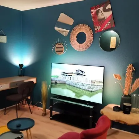 Appartement T2 Proche Château, Gare, Uco, Parking Privé Gratuit Angers