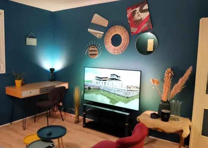 Apartman T2 Proche Chateau, Gare, Uco, Parking Prive Gratuit Angers