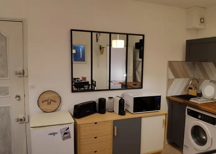 Appartement T2 Proche Chateau, Gare, Uco, Parking Prive Gratuit Angers